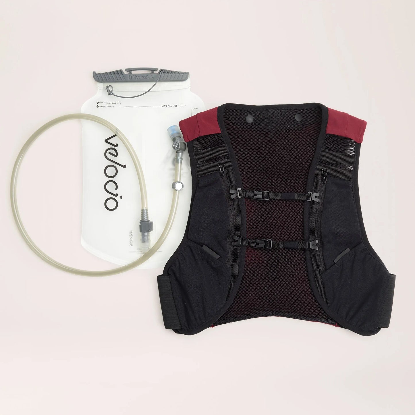 VELOCIO Hydration Pack - Madder Brown