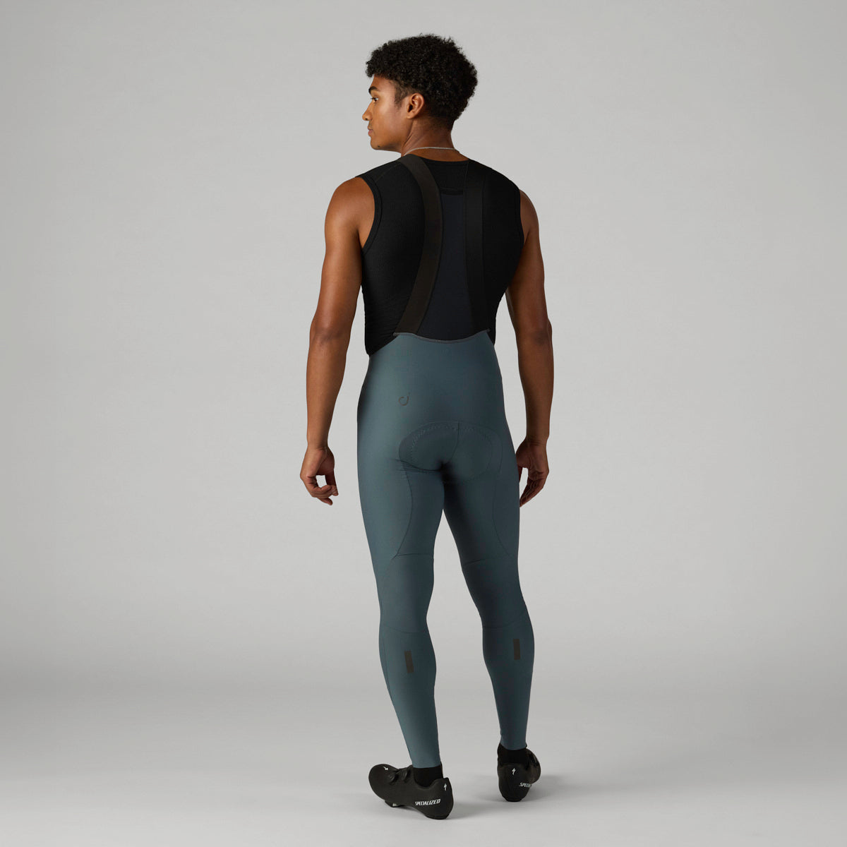 VELOCIO Luxe Bib Tight - Dark Slate
