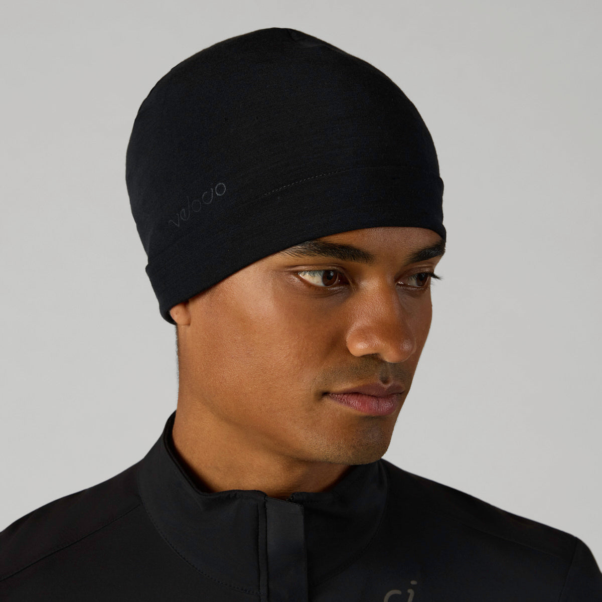 VELOCIO Luxe Merino Beanie - Black