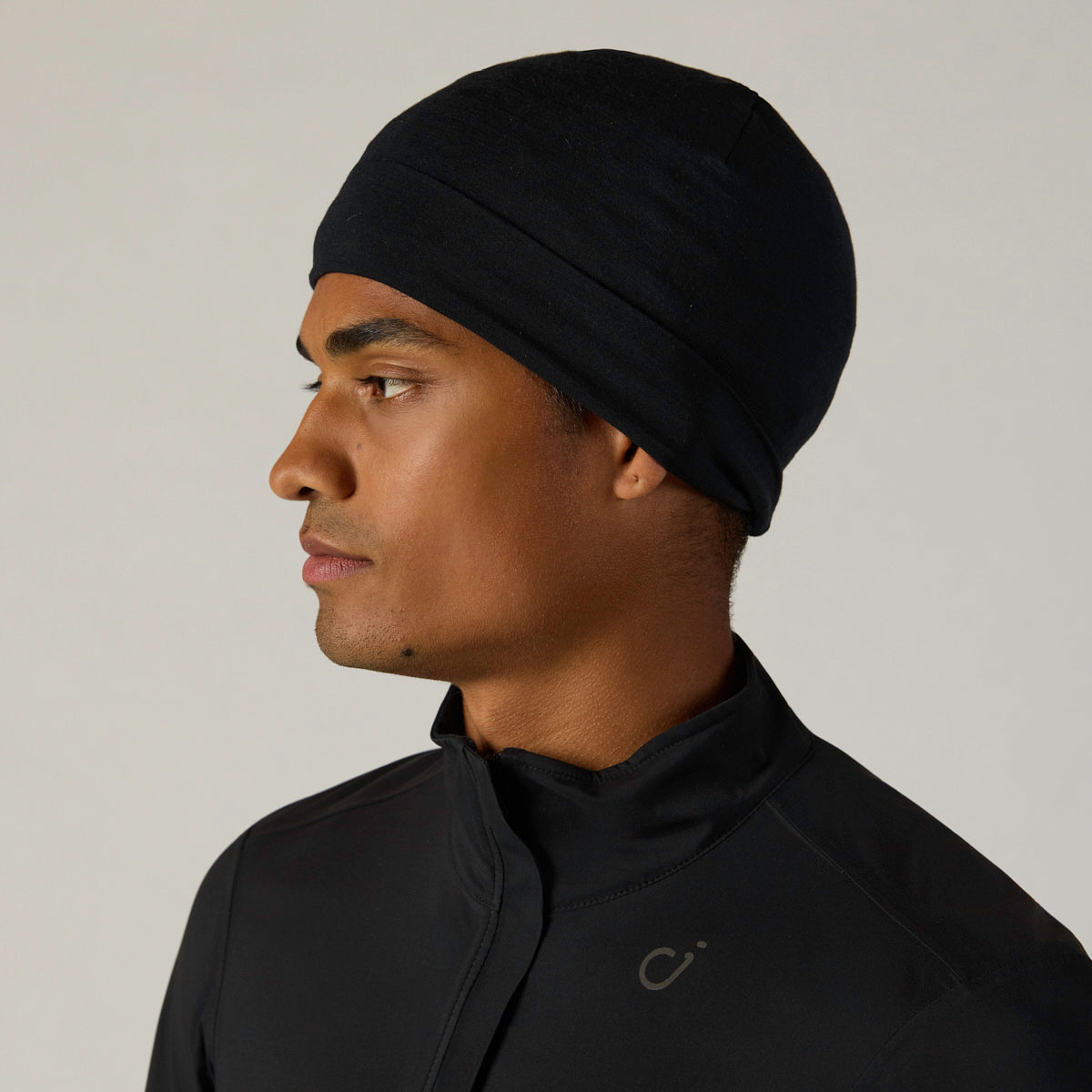 VELOCIO Luxe Merino Beanie - Black