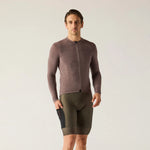 VELOCIO Luxe Merino Long Sleeve Jersey - Plum Truffle