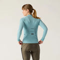 VELOCIO Luxe Merino Women Long Sleeve Jersey - Cameo Blue