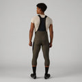 VELOCIO Luxe Thermal 3/4 Bib Tight - Black Olive