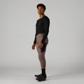 VELOCIO Luxe Thermal 3/4 Bib Tight - Plum Truffle