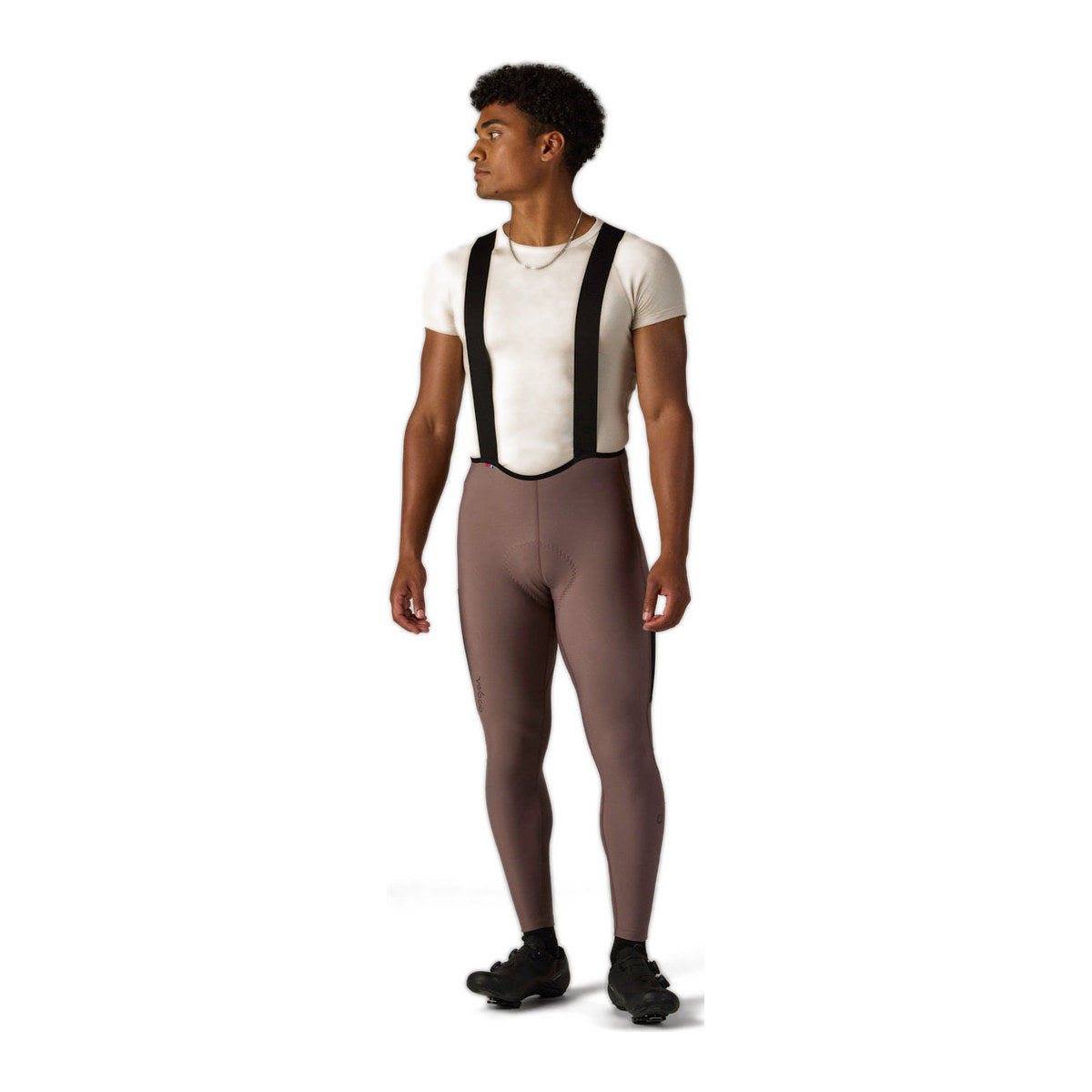 VELOCIO Luxe Thermal Bib Tight - Plum Truffle