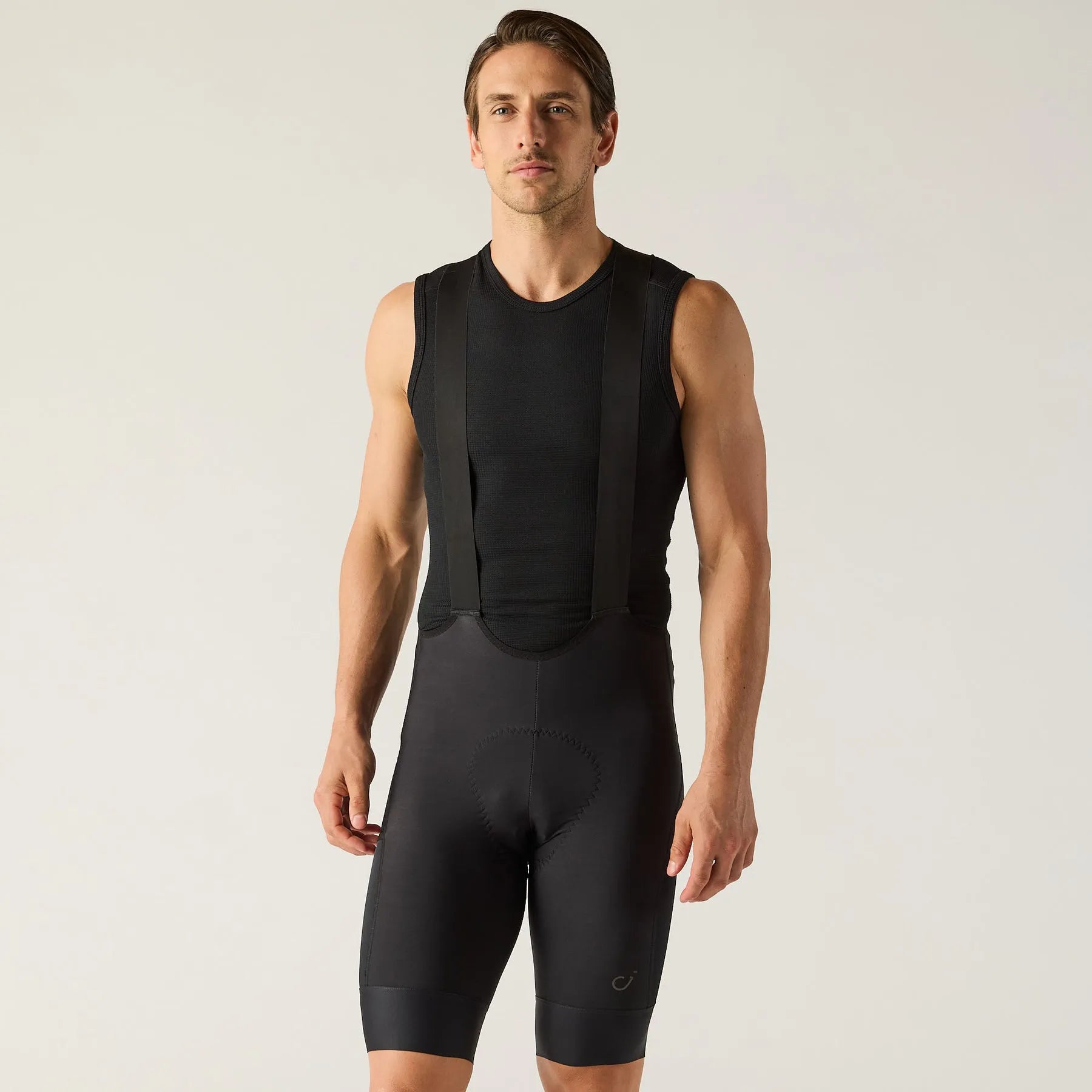 VELOCIO Luxe Thermal Cargo Bib Shorts - Black