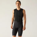 VELOCIO Luxe Thermal Cargo Bib Shorts - Black