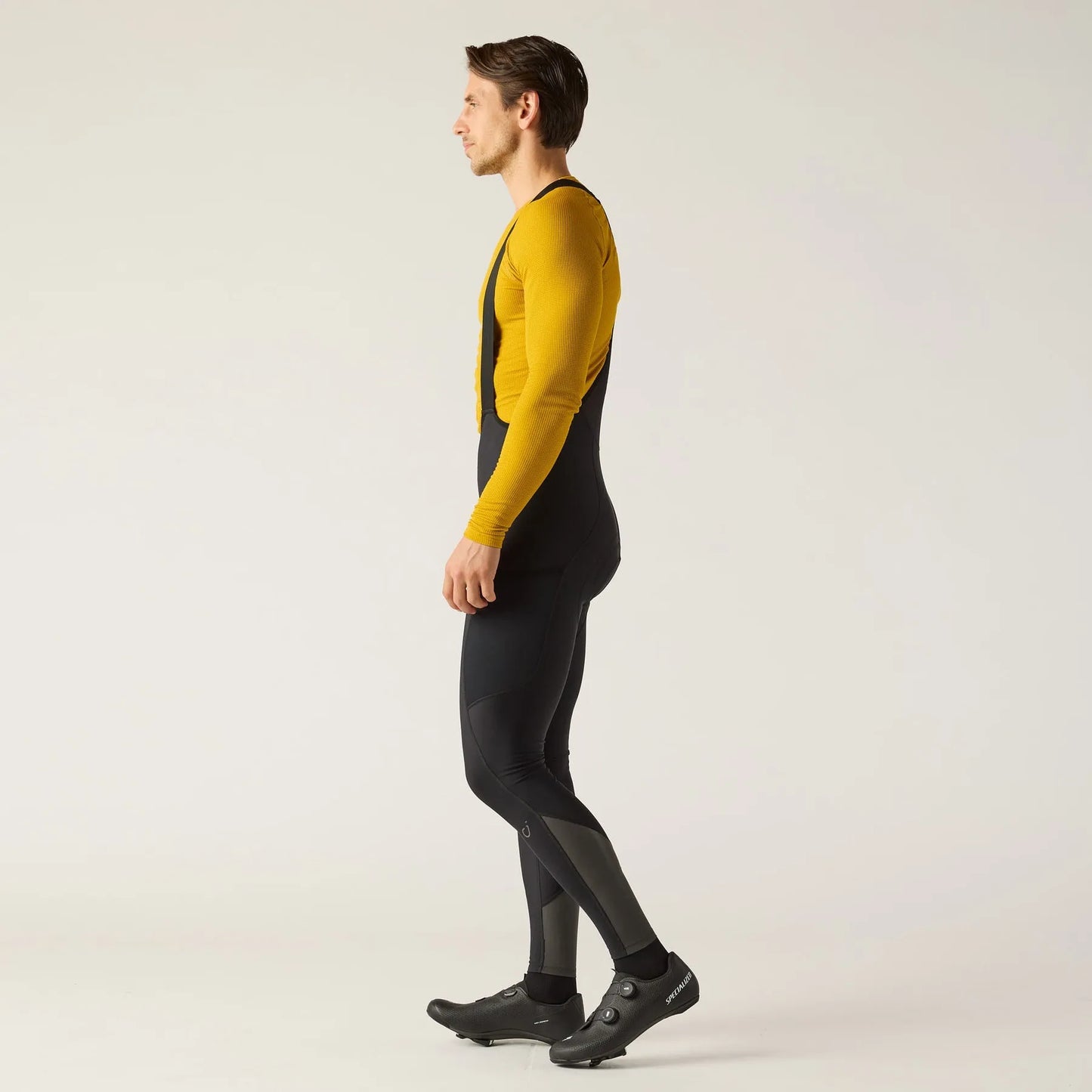 VELOCIO Luxe Thermal Cargo Bib Tights - Black