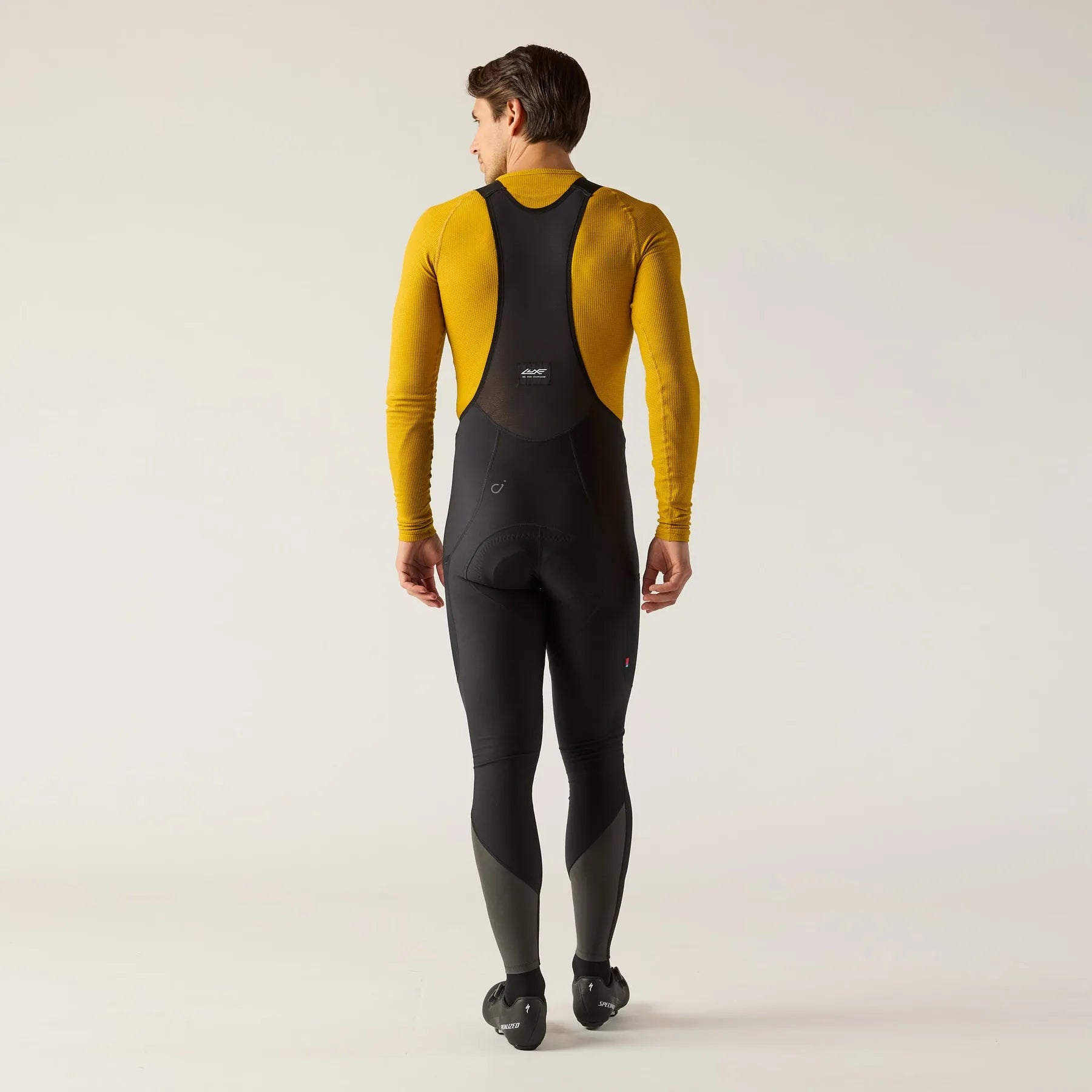 VELOCIO Luxe Thermal Cargo Bib Tights - Black