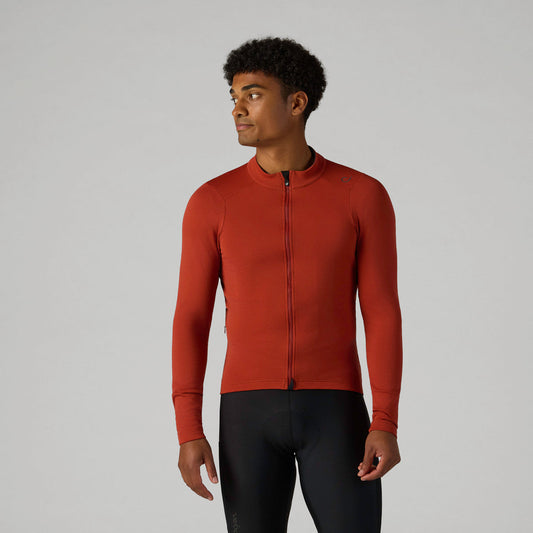 VELOCIO Luxe Thermal Long Sleeve - Red Ochre