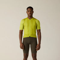 VELOCIO Luxe Ultralight Maillot - Bright Chartreuse