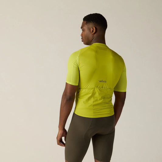 VELOCIO Luxe Ultralight Jersey - Bright Chartreuse