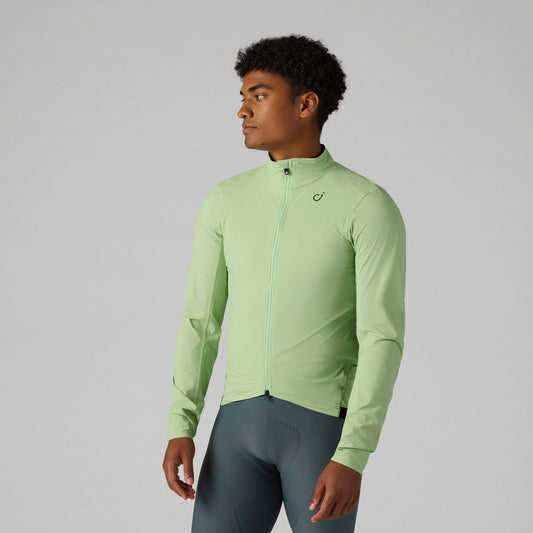 VELOCIO Luxe Ultralight Rain Jacket - Pistachio