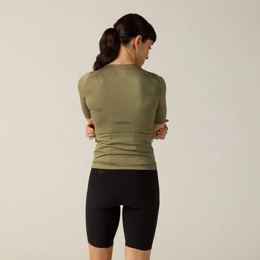 VELOCIO Luxe Ultralight Women Jersey - Deep Lichen