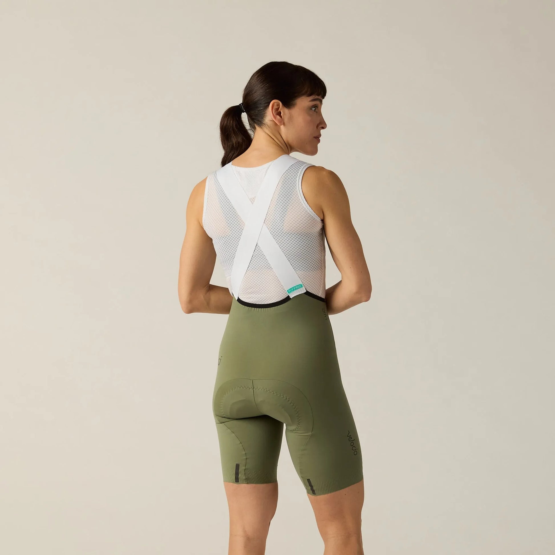 VELOCIO Luxe Women Bib Short 2026 - Deep Lichen