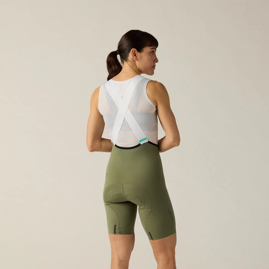 VELOCIO Luxe Women Bib Short 2026 - Deep Lichen
