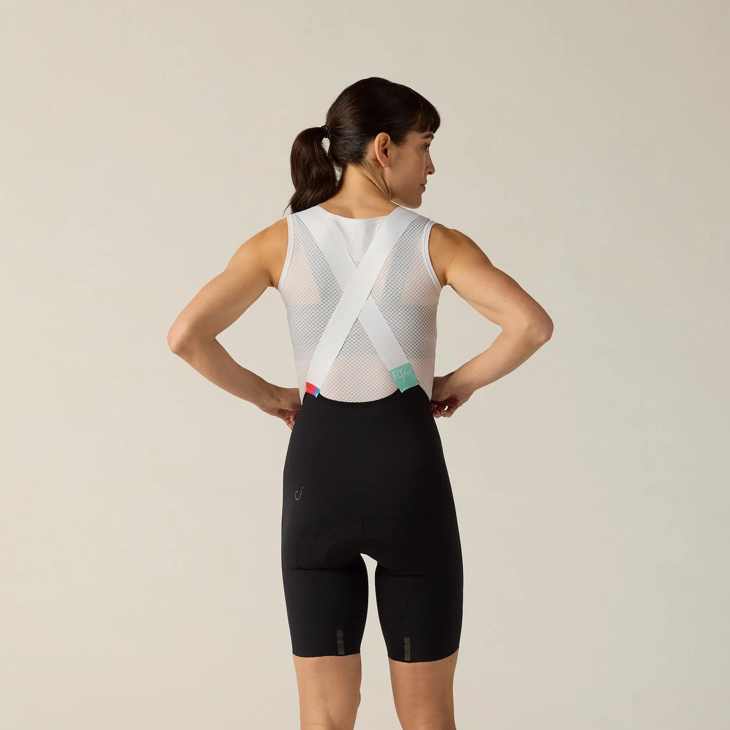 VELOCIO Luxe Women Bib Short - Black