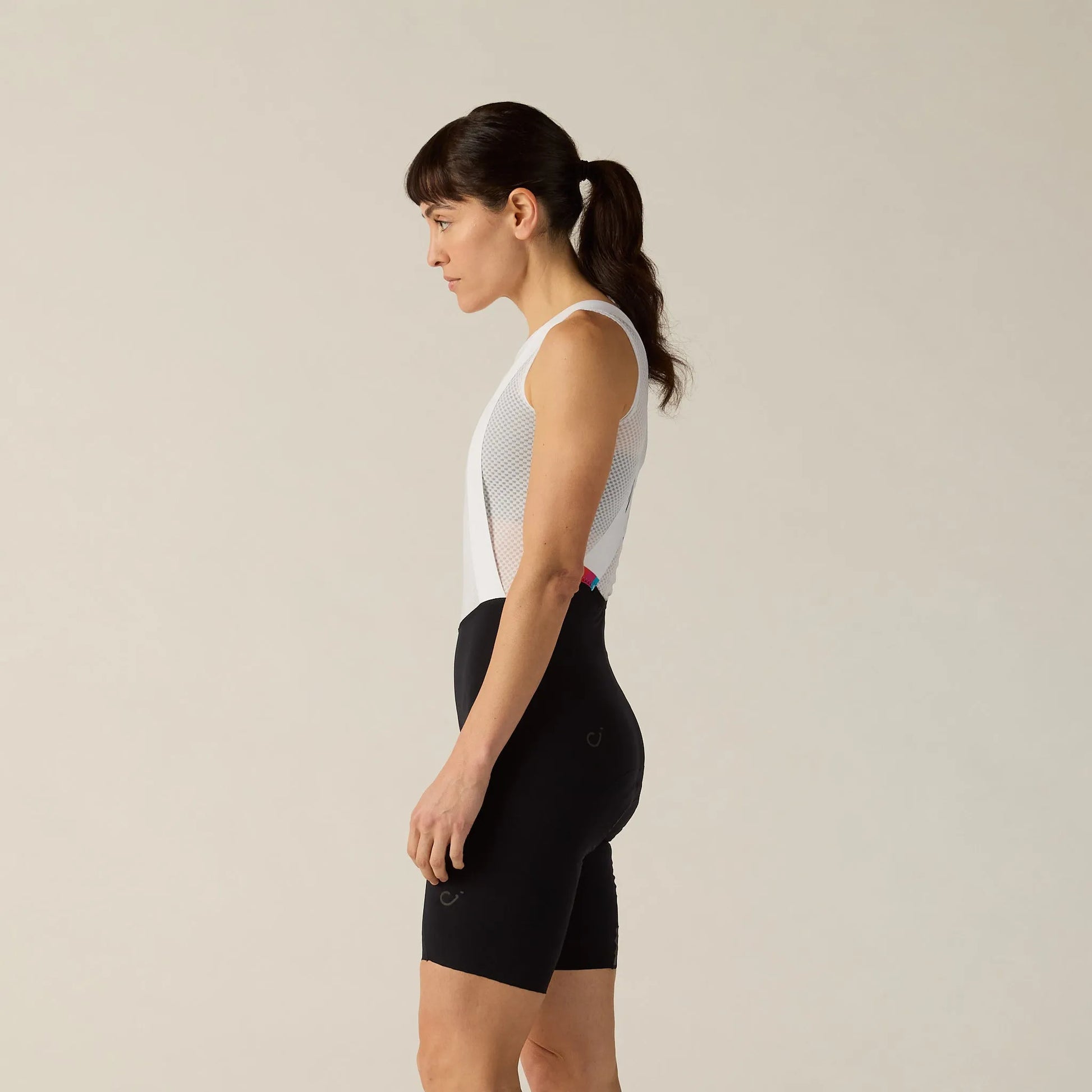 VELOCIO Luxe Women Bib Short - Black