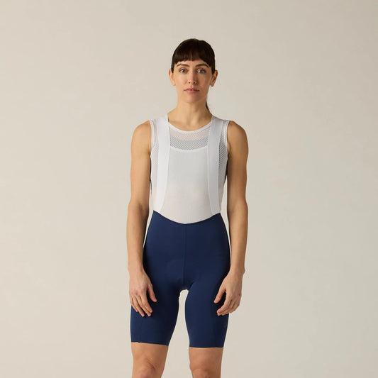 VELOCIO Luxe Women Bib Short - Navy