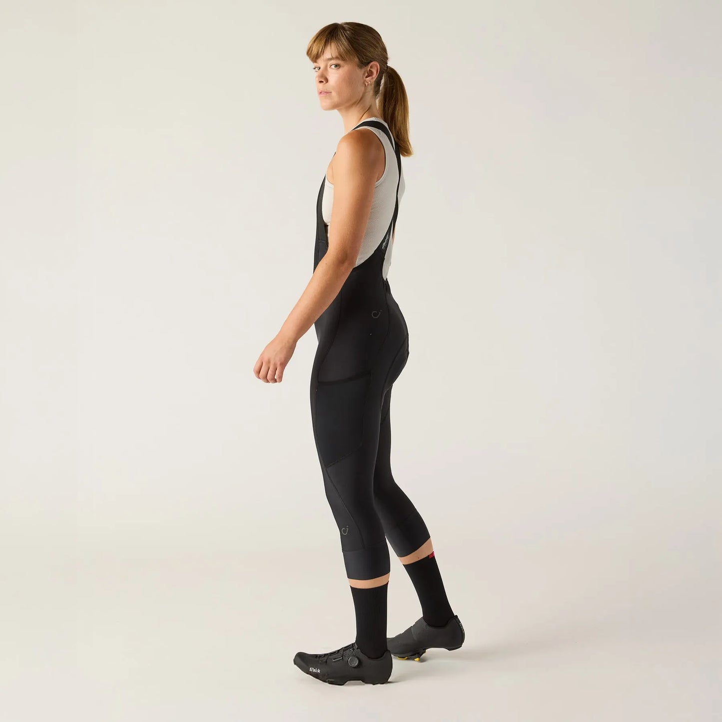 VELOCIO Luxe Women Thermal Cargo Bib Knicker - Black