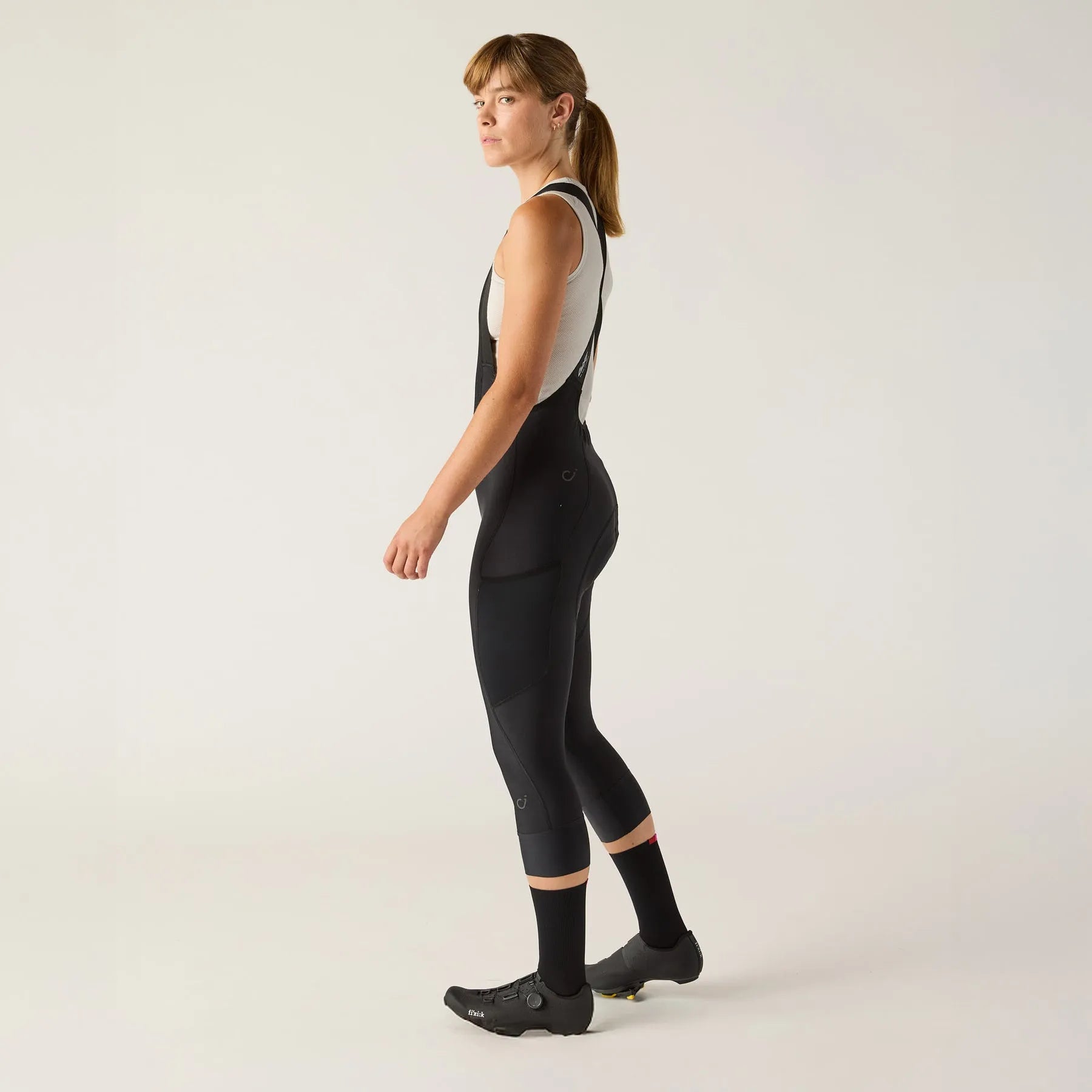 VELOCIO Luxe Women Thermal Cargo Bib Knicker - Black
