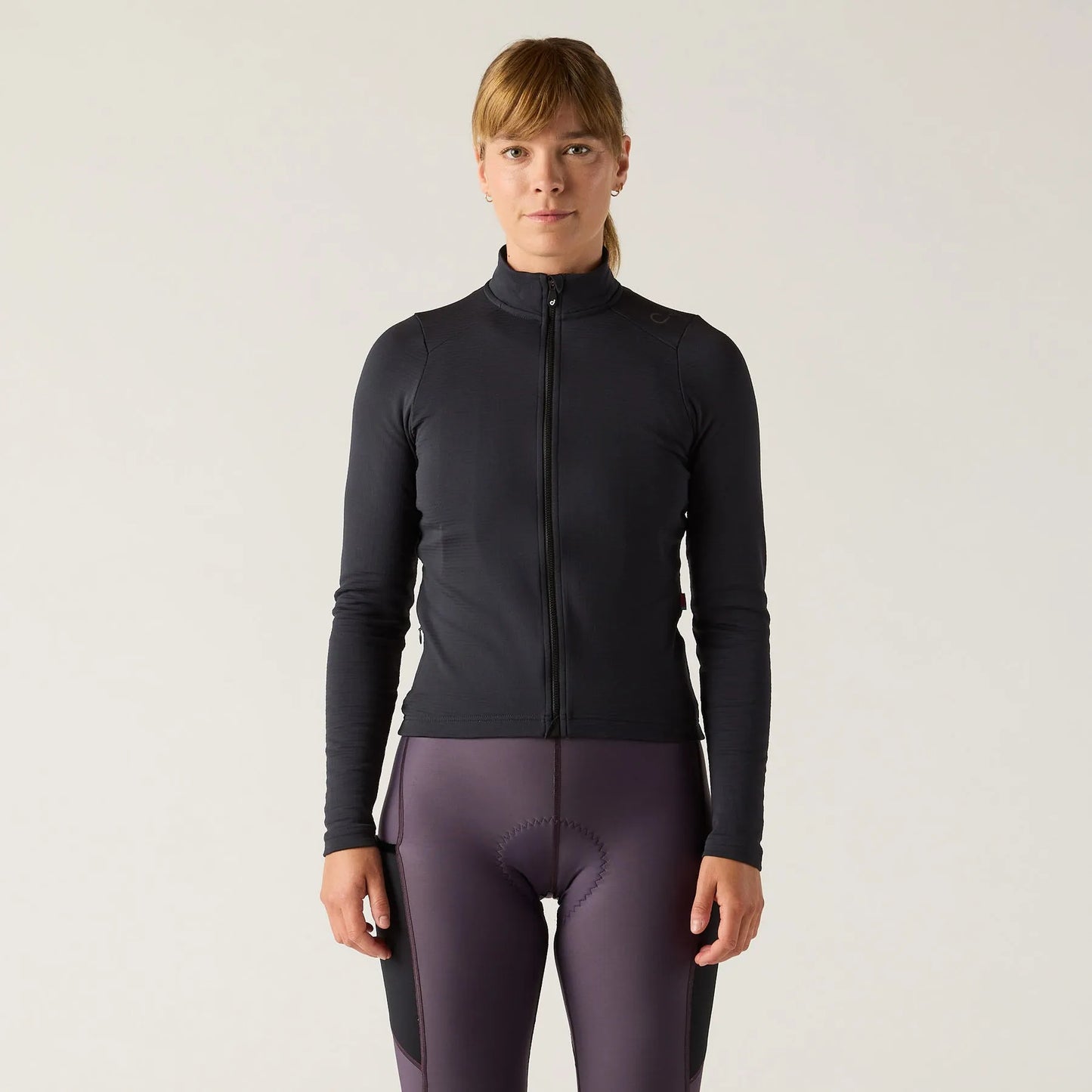 VELOCIO Luxe Women Thermal Long Sleeve Jersey - Black