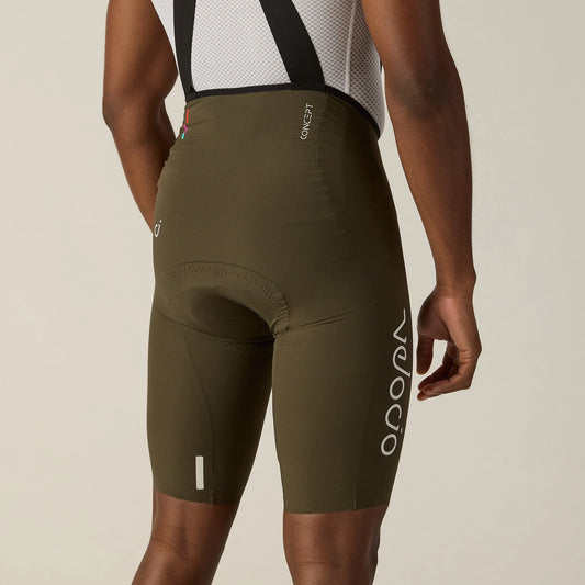 VELOCIO Men's CONCEPT Bib Short - Black Olive
