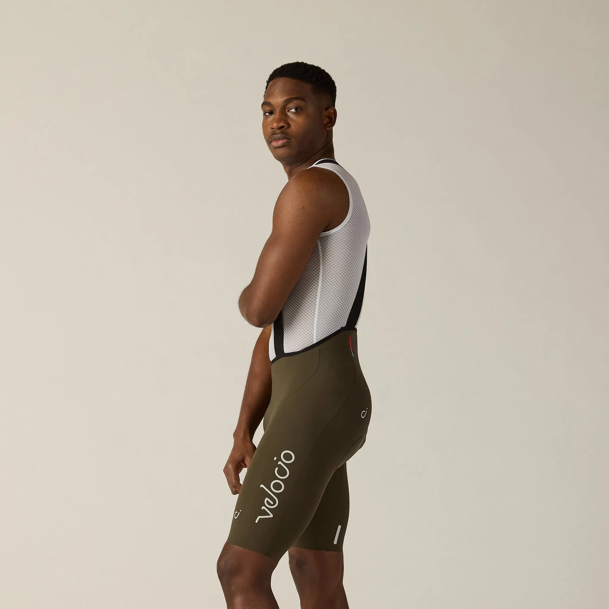 VELOCIO Men's CONCEPT Bib Short - Black Olive