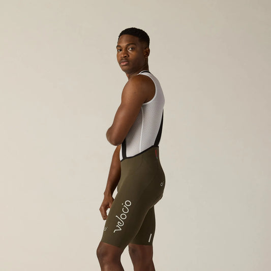 VELOCIO Men's CONCEPT Bib Short - Black Olive