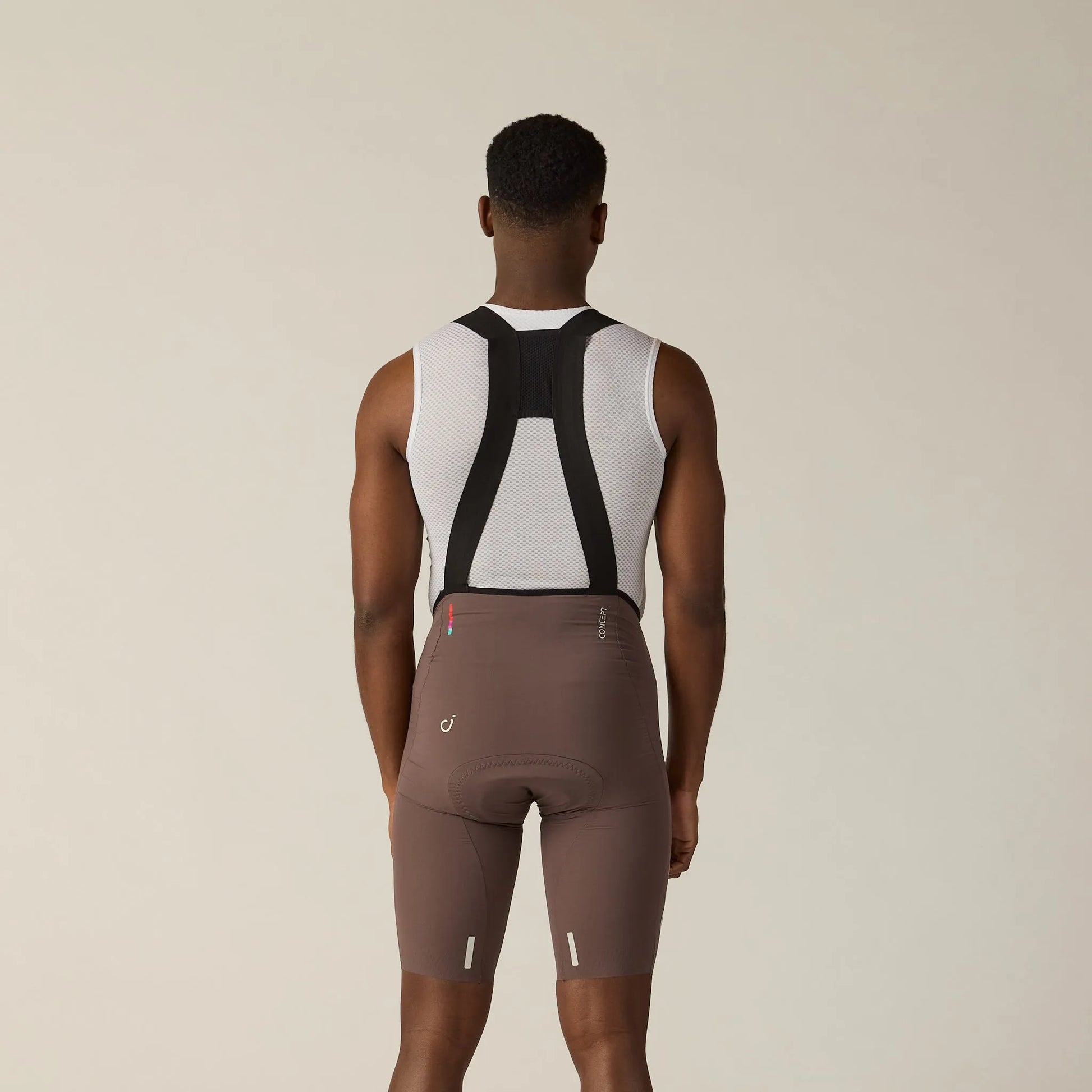 VELOCIO Men's CONCEPT Bib Short - Plum Truffle