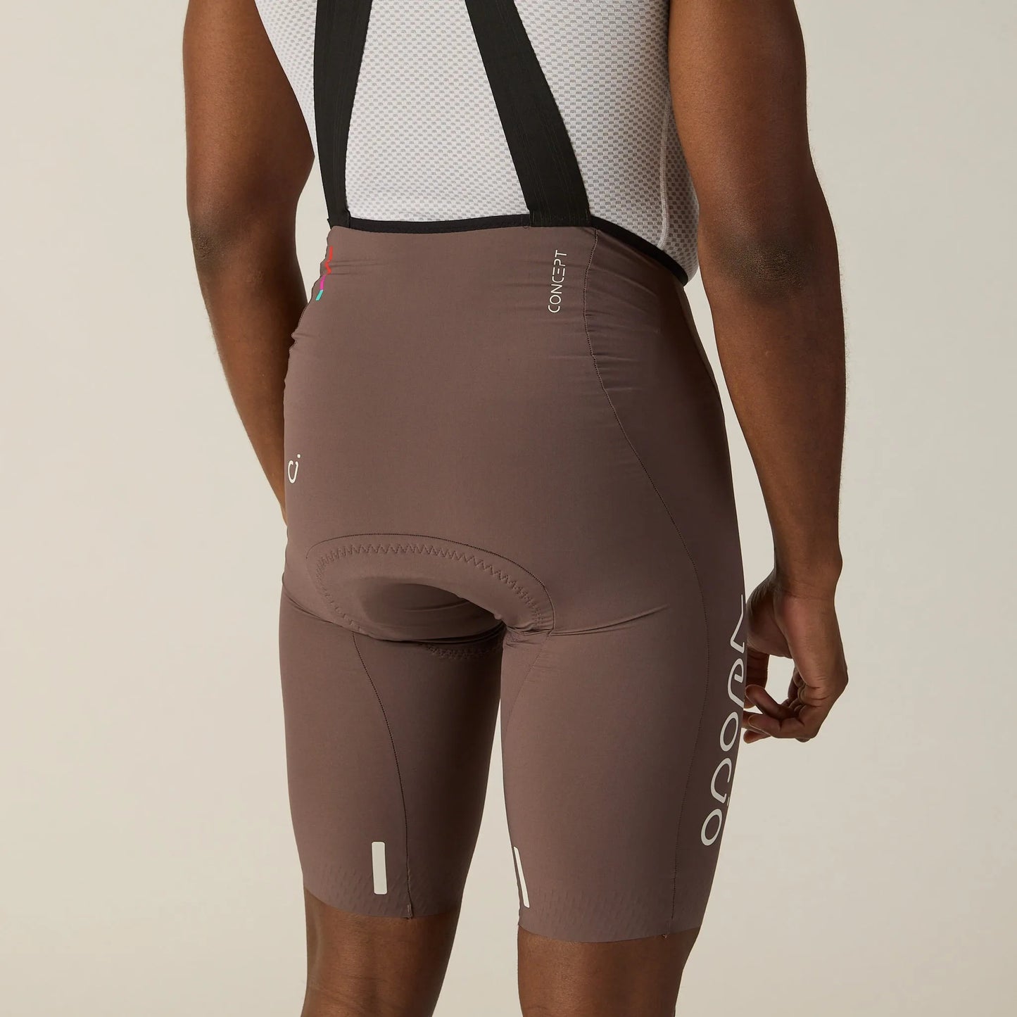 VELOCIO Men's CONCEPT Bib Short - Plum Truffle