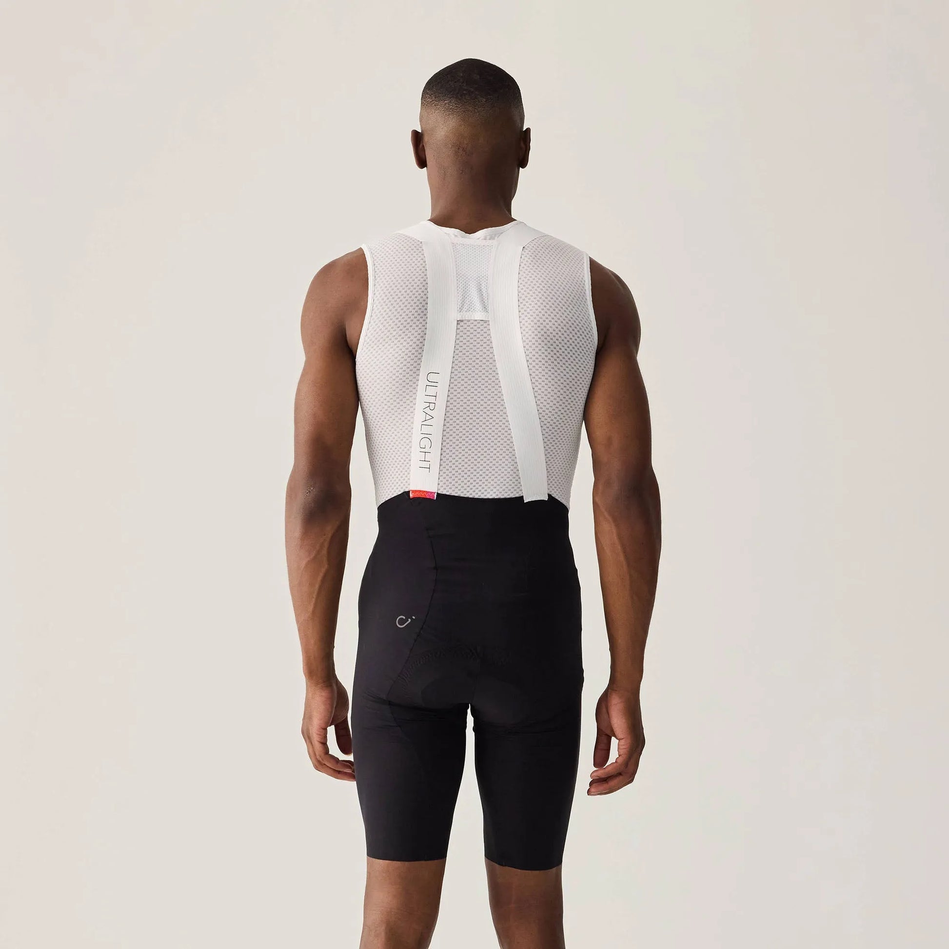 VELOCIO Men's LUXE Ultralight Bib Short - Black