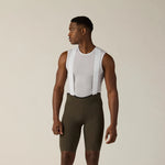 VELOCIO Men's LUXE Ultralight Bib Short - Black Olive