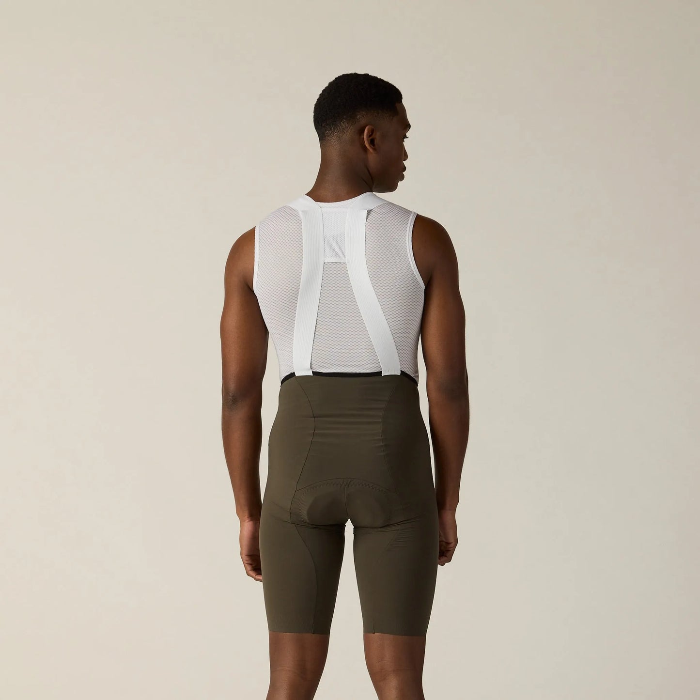 VELOCIO Men's LUXE Ultralight Bib Short - Black Olive