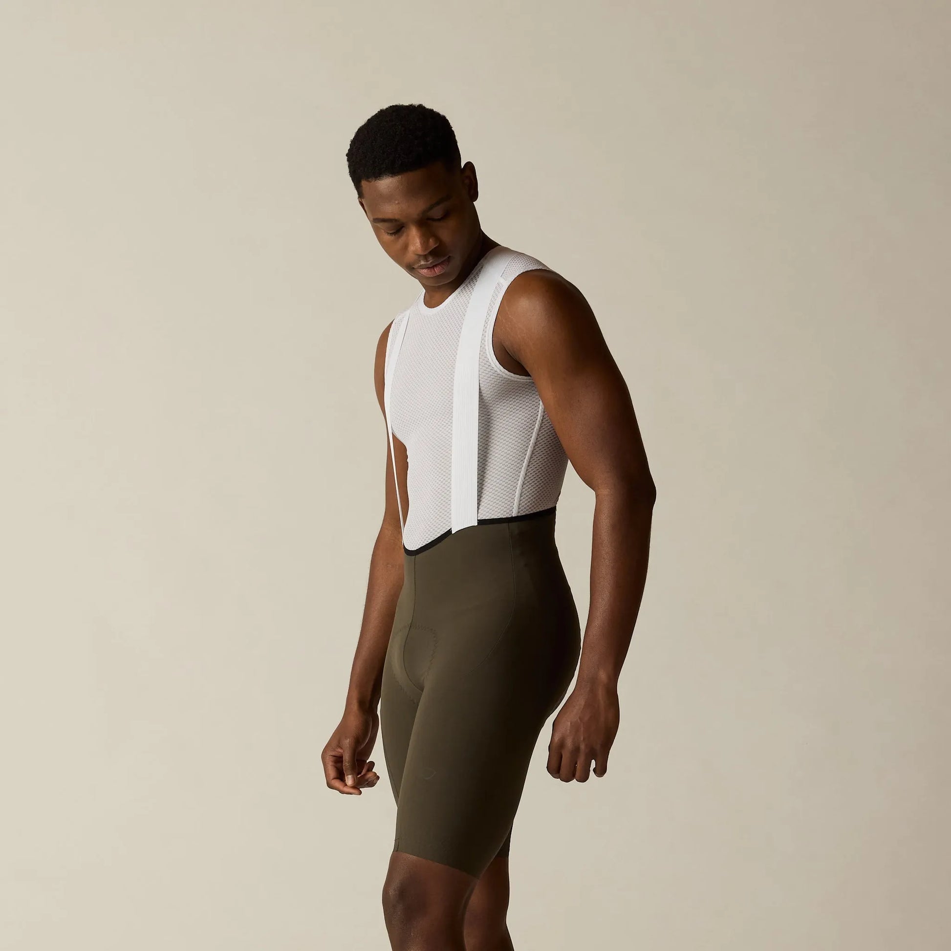 VELOCIO Men's LUXE Ultralight Bib Short - Black Olive