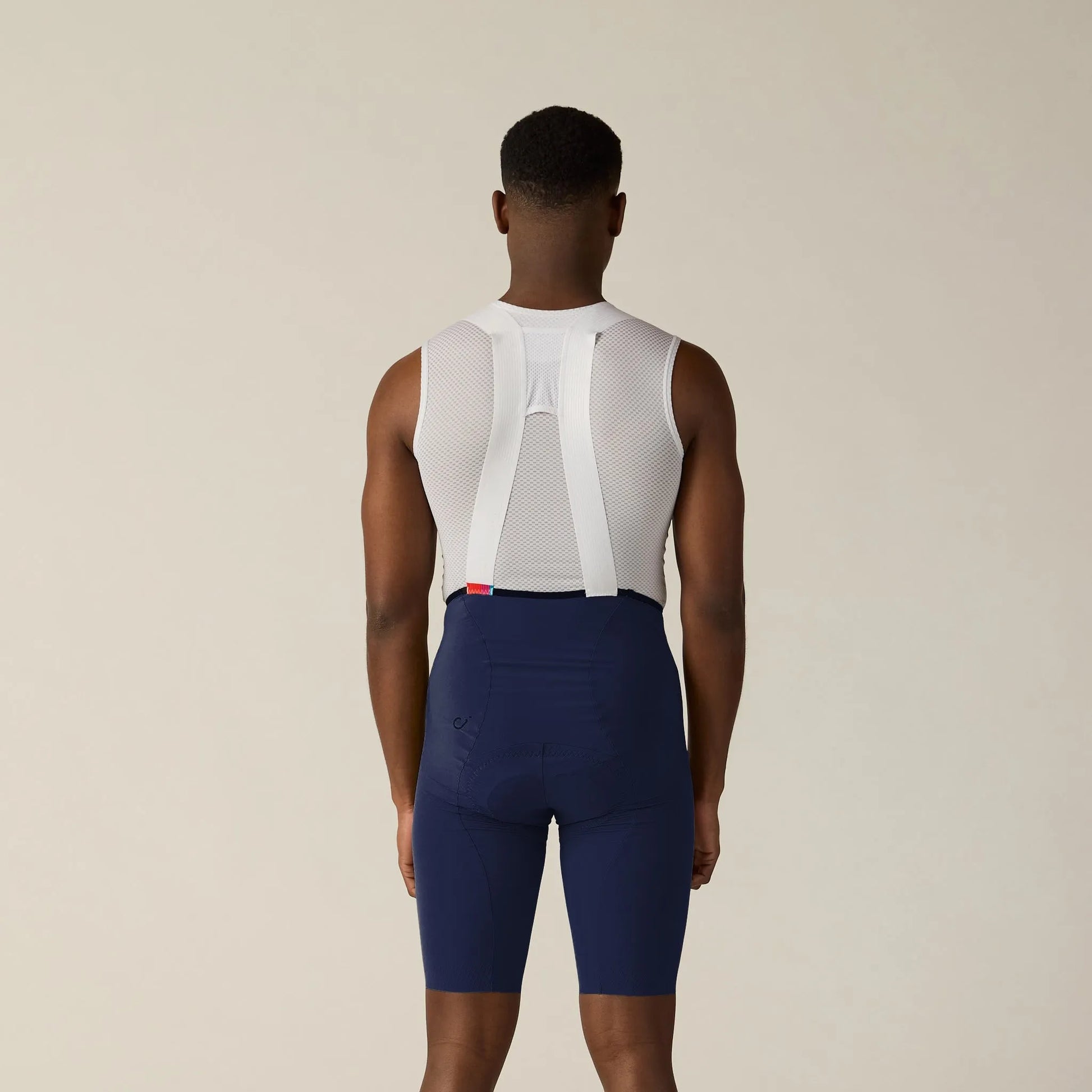 VELOCIO Men's LUXE Ultralight Bib Short - Navy