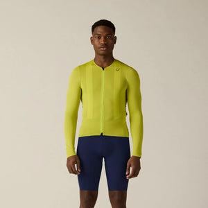 VELOCIO Men's LUXE Ultralight Long Sleeve - Bright Chartreuse