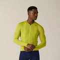 VELOCIO Men's LUXE Ultralight Long Sleeve - Bright Chartreuse