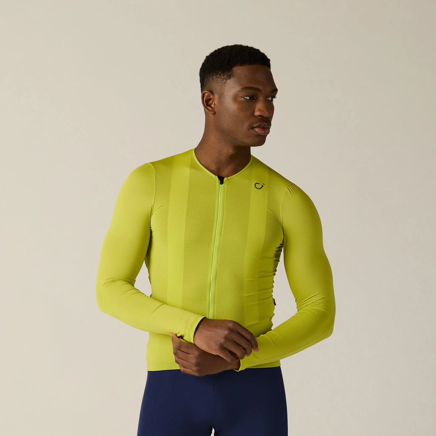 VELOCIO Men's LUXE Ultralight Long Sleeve - Bright Chartreuse