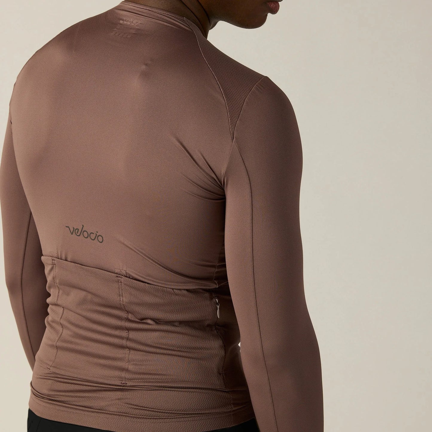 VELOCIO Men's LUXE Ultralight Long Sleeve - Plum Truffle