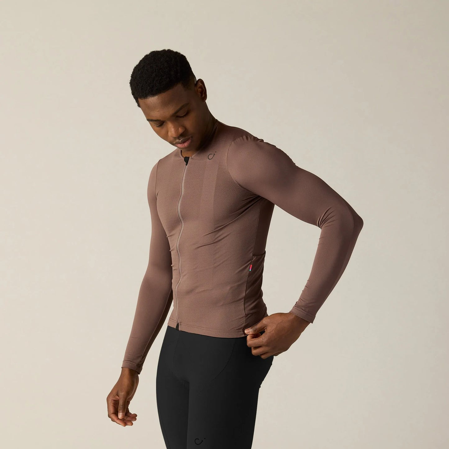 VELOCIO Men's LUXE Ultralight Long Sleeve - Plum Truffle