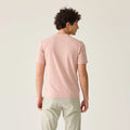 VELOCIO Men's Merino Ride Tee - Misty Rose