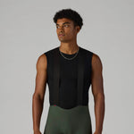 VELOCIO Merino Mesh Sleeveless Base Layer - Black