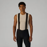 VELOCIO Merino Mesh Sleeveless Base Layer - Pumice Stone