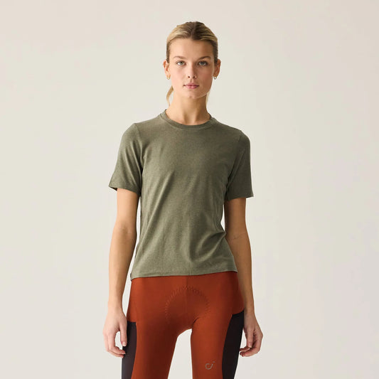 VELOCIO Merino Ride Tee - Deep Lichen