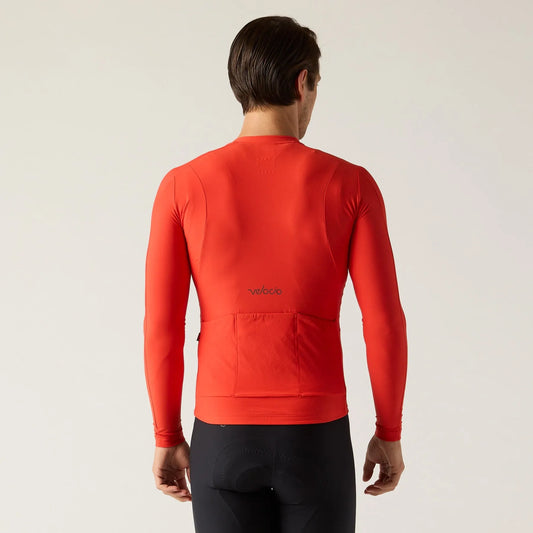 VELOCIO One Long Sleeve Jersey - Aurora Red