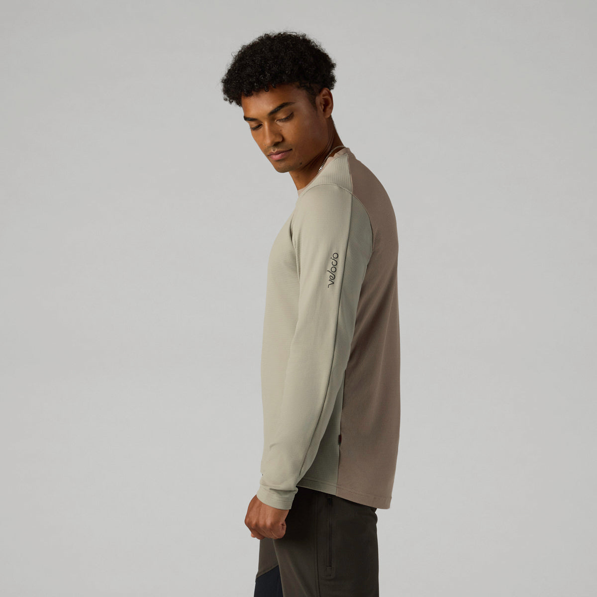 VELOCIO Trail Merino Long Sleeve - Rock Ridge
