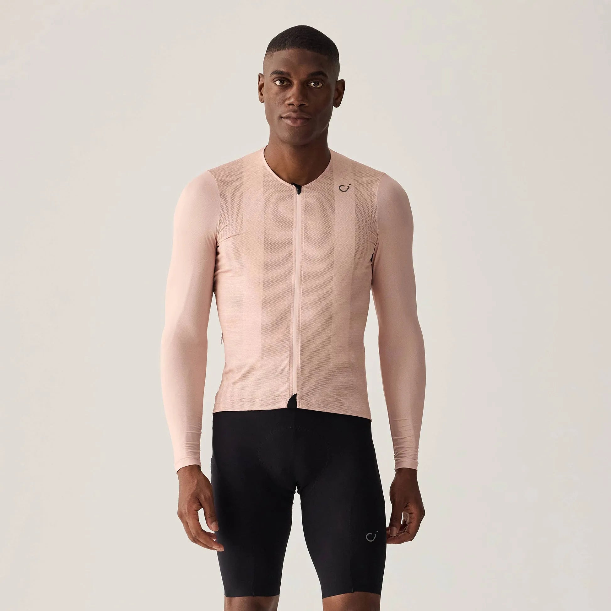 VELOCIO Ultralight Mesh LS Jersey - Misty Rose