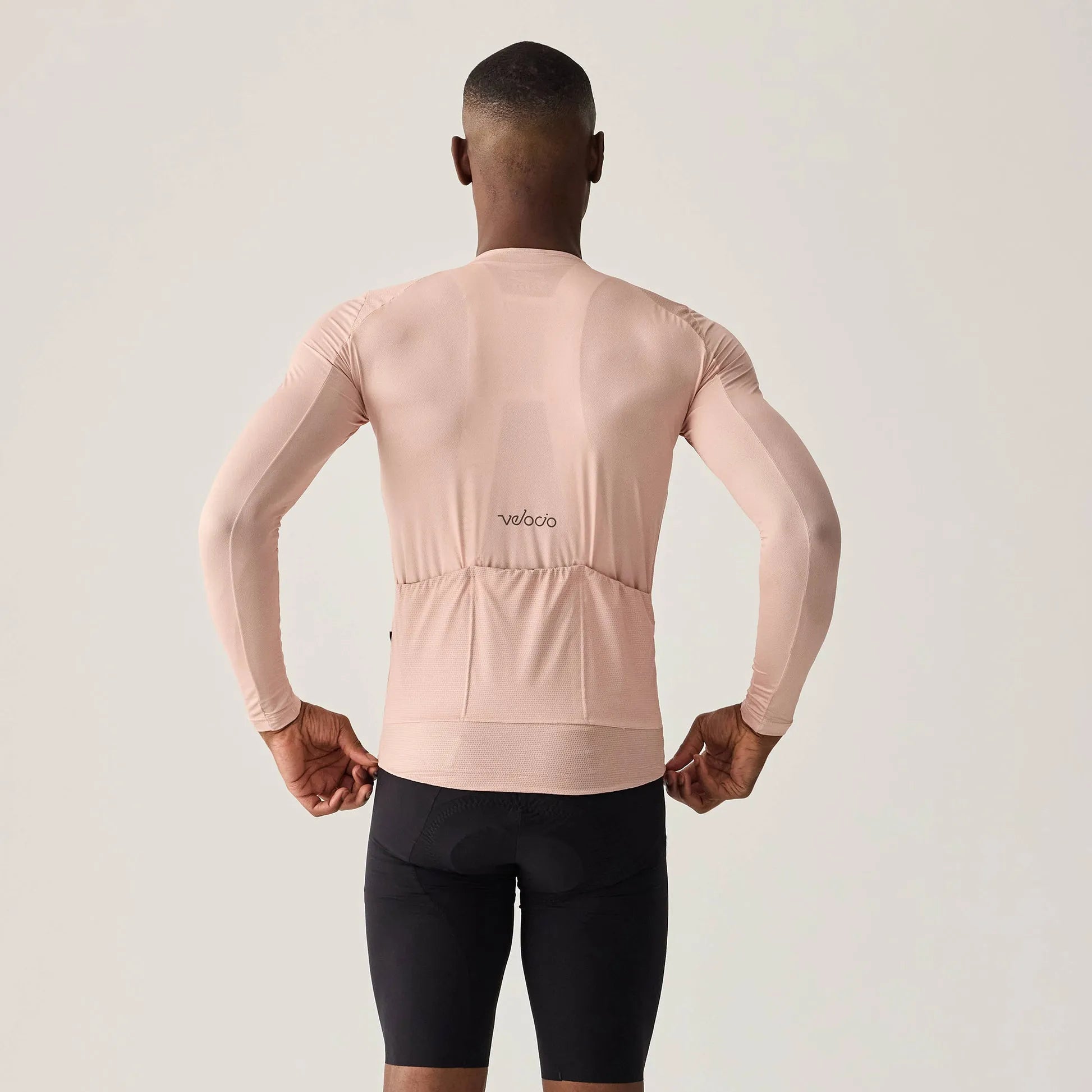 VELOCIO Ultralight Mesh LS Jersey - Misty Rose