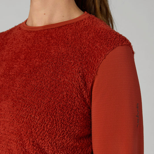 VELOCIO Women Air Pullover - Red Ochre